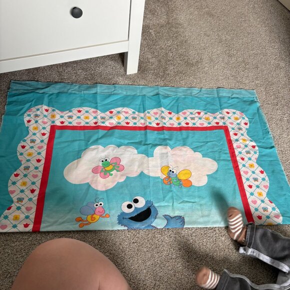 Vintage Sesame Street Fabric - Picture 2 of 9